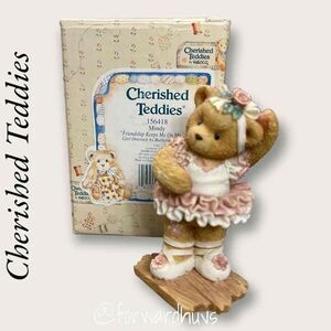 Enesco Cherished Teddies Mindy “Friendship Keeps Me On My Toes” #156418
